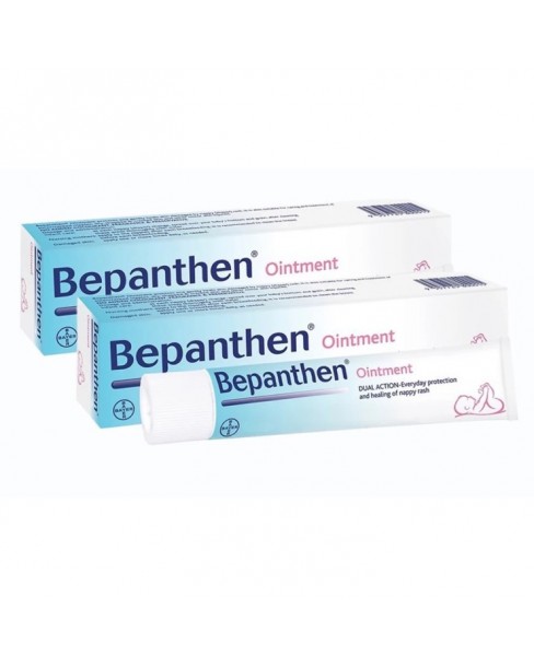 3 X 100g Bepanthen Ointment Dual Action For Nappy Rash and Skin Recovery