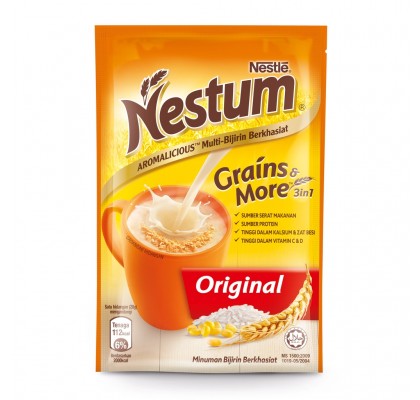 Nestle Nestum Grains & More 3 in 1 Original 28g x 14 Sachet