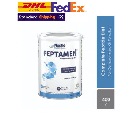 Nestle Peptamen Complete Peptide Diet Vanilla Flavour 400g 