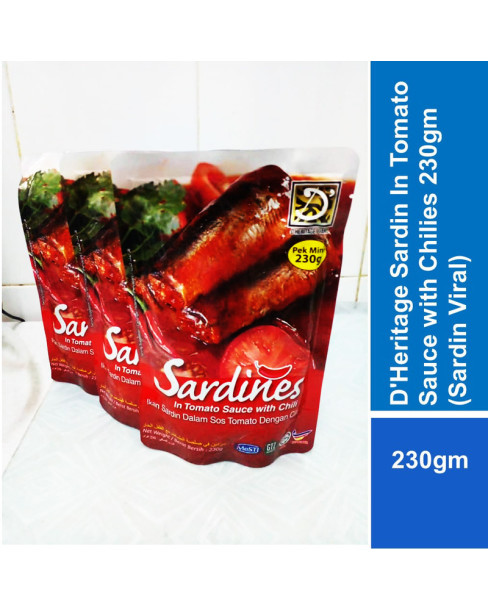 Sardin In Tomato Sauce with Chilies 230gm