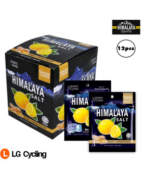 Himalaya Salt Sport Candy 1 Box (15gx12 Sachet) Extra Cool Lemon / Ginger Lemon Throat Soothing Fresh