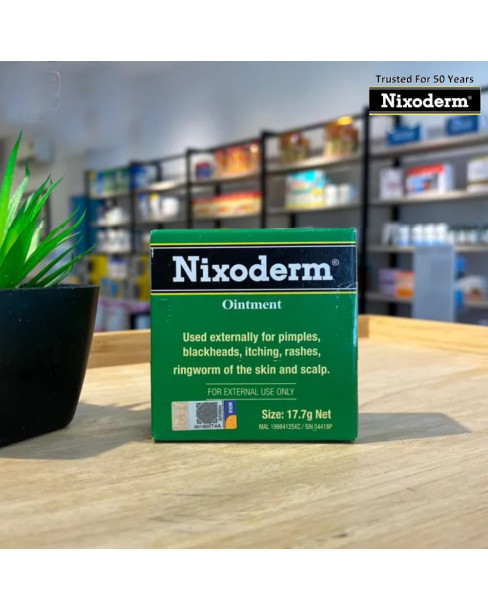 Nixoderm Ointment Treatment Of Pimples And Blackheads