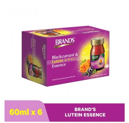 BRAND'S Blackcurrent And Lutein Essence 6 x 60ml