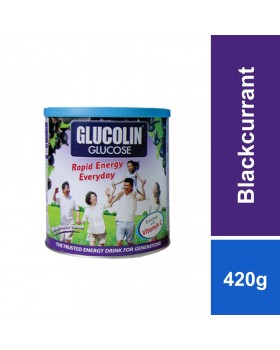 Glucolin Glucose Drink Blackcurrant 420g